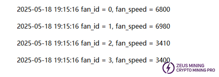 S19k Pro log reports cooling fan failure