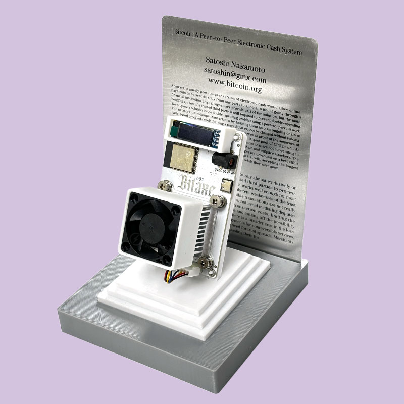 Open Sources Miner BitAxe Gamma 601 with BM1370 chip