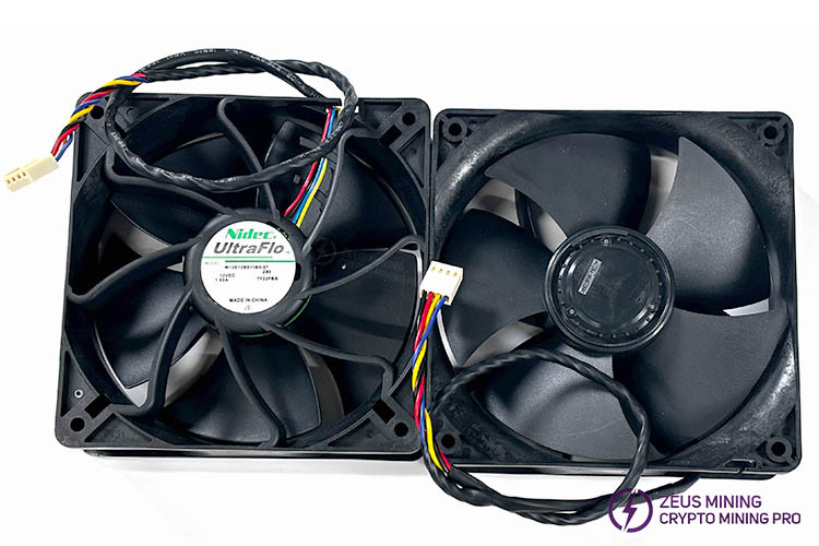 Nidec W12E12BS11B5-57 12V 1.65A model fan Nidec W12E12BS11B5-57 12V 1.65A model fan