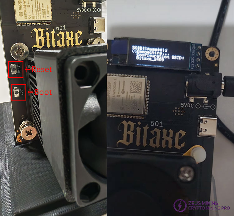 restart the Bitaxe Gamma 601 lottery miner restart the Bitaxe Gamma 601 lottery miner