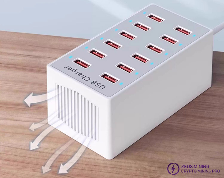 12-port USB multi charger