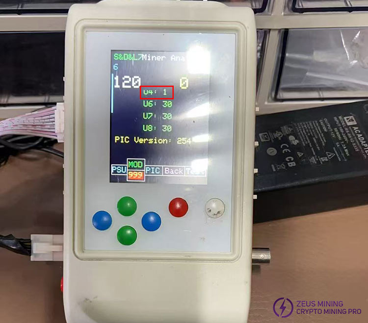 L7 hash board temperature abnormal