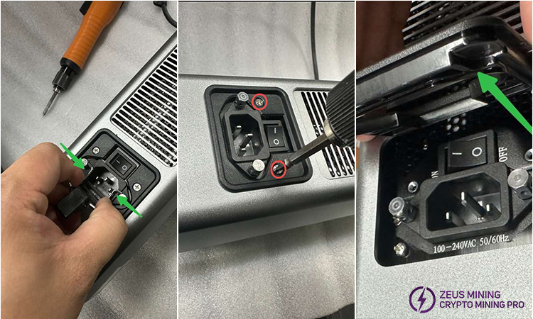 Power interface block