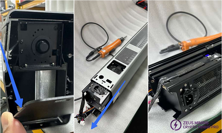 Internal black assembly