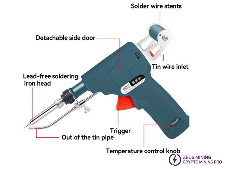 80W ASIC miner repair welding torch 80W ASIC miner repair welding torch