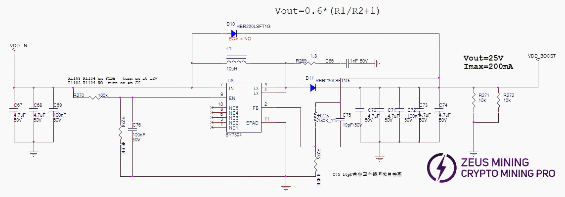 S21+ hydro boost circuit schematic