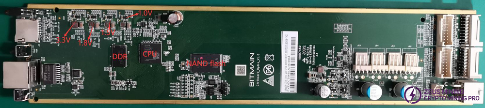 S21+ hydro control board components