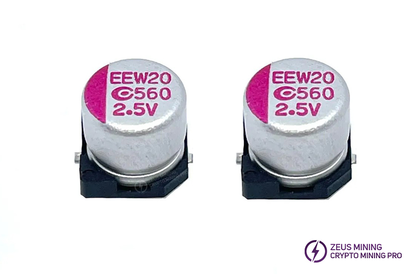 560uF 2.5V SMD capacitor