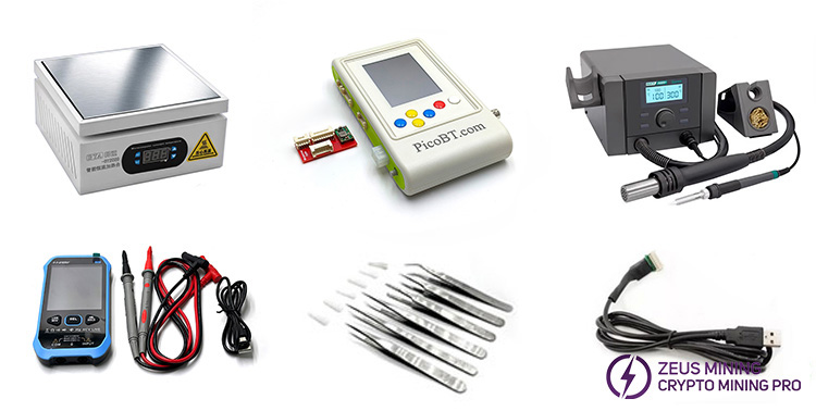 Whatsminer hash board repair tool kits Whatsminer hash board repair tool kits