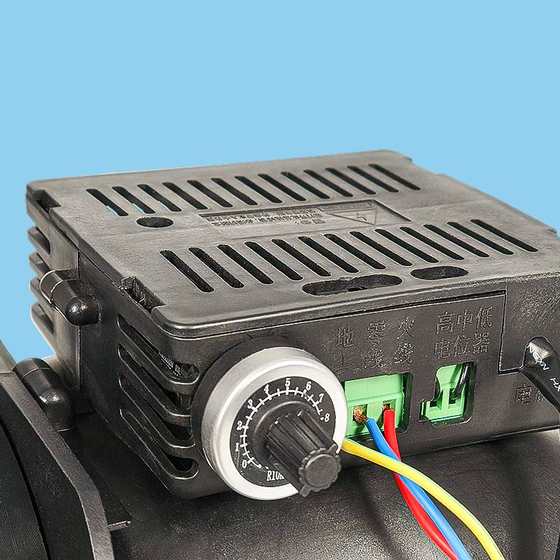 second-generation ASIC noise reducing silencer blower