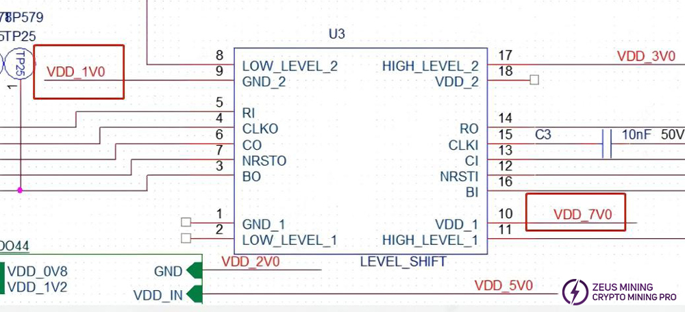 level_shifter circuit schematic