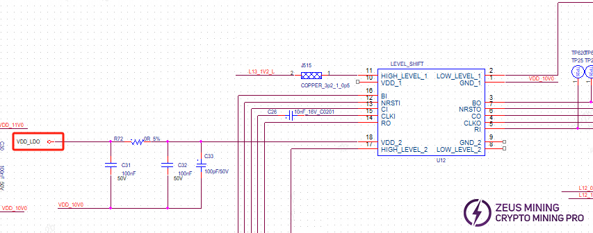 LDO power supply schematic