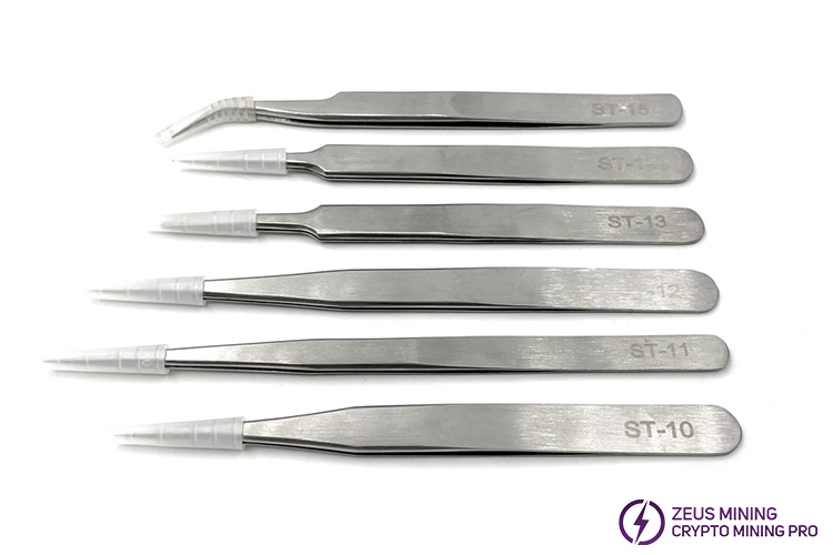 stainless steel tweezers