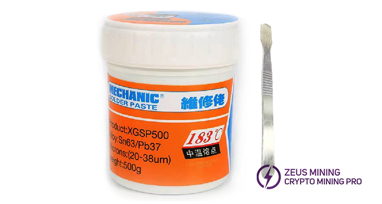 XGSP80 medium melt solder 183℃ 500G