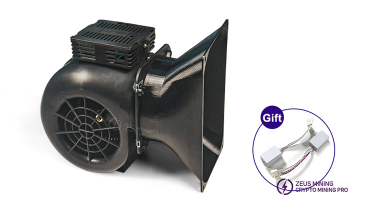 Blower silencer 2nd Gen for ASIC miner noise reducer