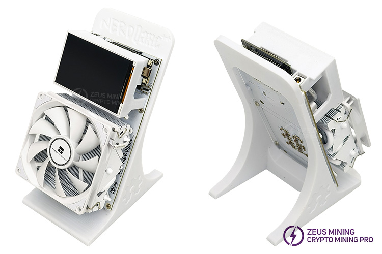 NerdQAxe++ 4.8T miner with large screen