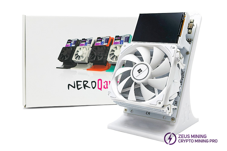 NerdQaxe++ 4.8T ASIC miner with package