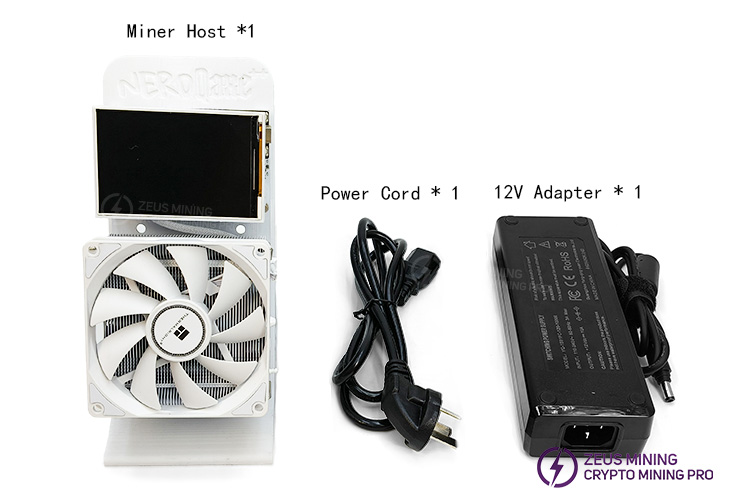 NerdQAxe++ 4.8Th/s miner with large screen  parts list