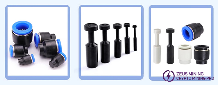 pneumatic push in fittings for ASIC miner water cooling pneumatic push in fittings for ASIC miner water cooling