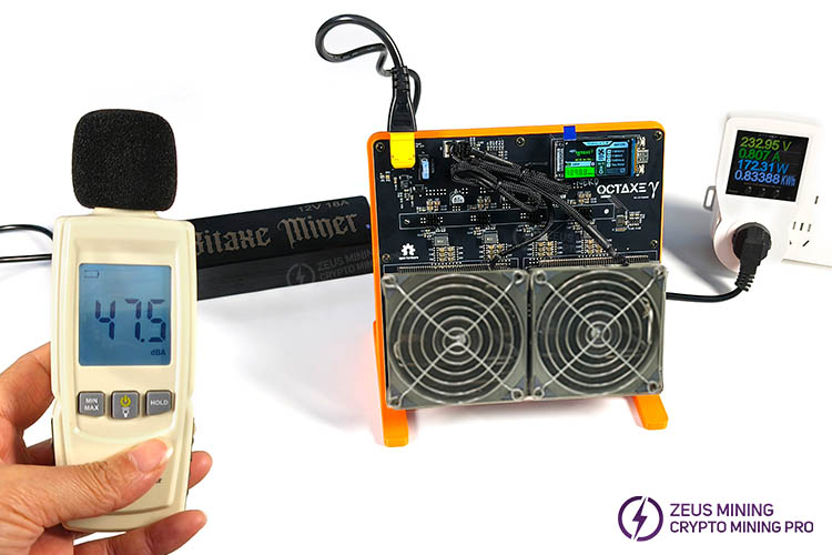 Bitaxe Nerd OCTAXE 9.6T SOLO mining equipment test