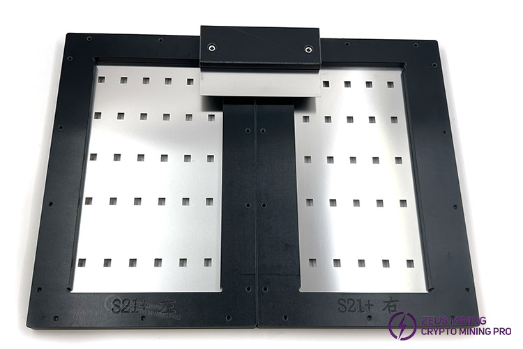 Antminer S21+ thermal grease mold fixture