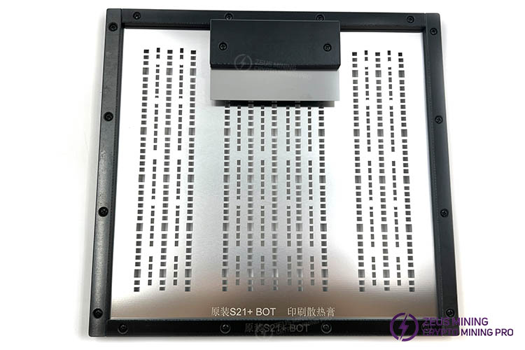 thermal grease stencil silicone grease tin tool for Antminer S21+