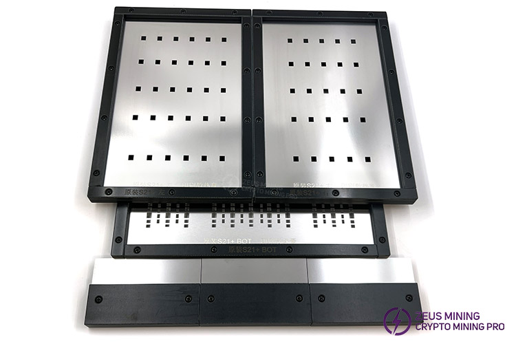 S21+ silicone grease steel mesh set