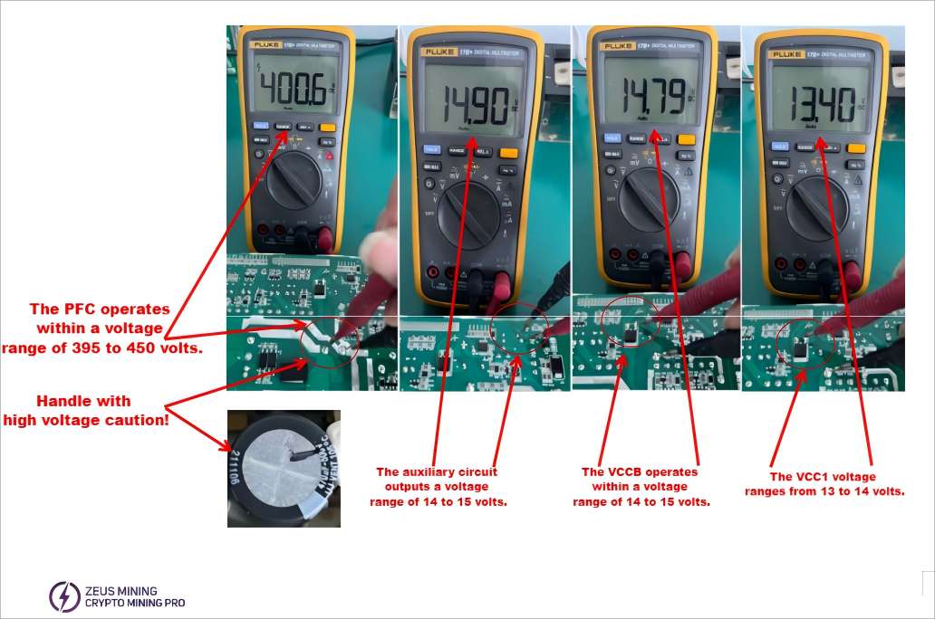 Whatsminer PCB Multimeter Testing Method Whatsminer PCB Multimeter Testing Method