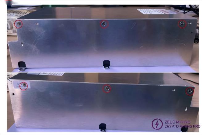 PSU casing screws PSU casing screws