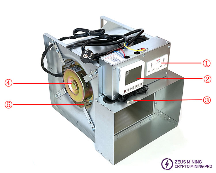 Avalon 1366 silencer with temperature control