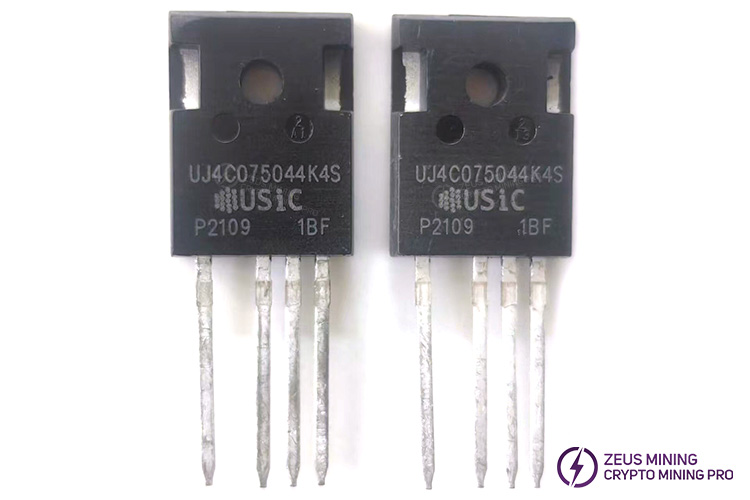 UJ4C075044K4S N-Channel power MOSFET for Antminer APW17 power supply UJ4C075044K4S N-Channel power MOSFET for Antminer APW17 power supply