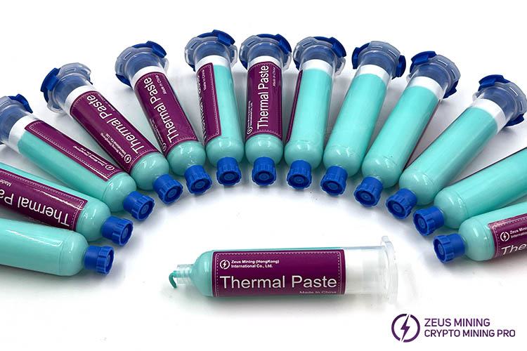 hashboard thermal paste 6W