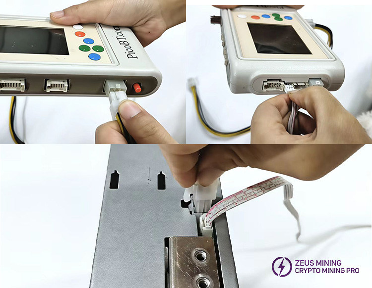 PicoBT cable connection