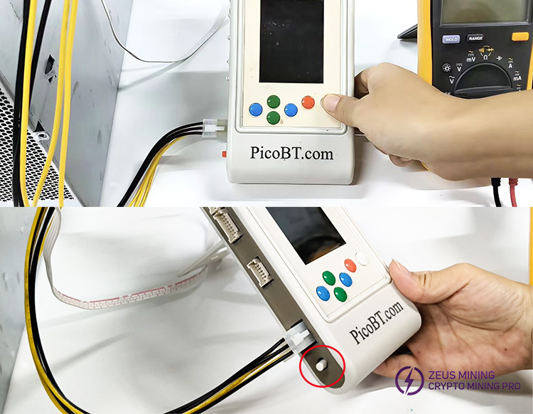 PicoBT power-on method