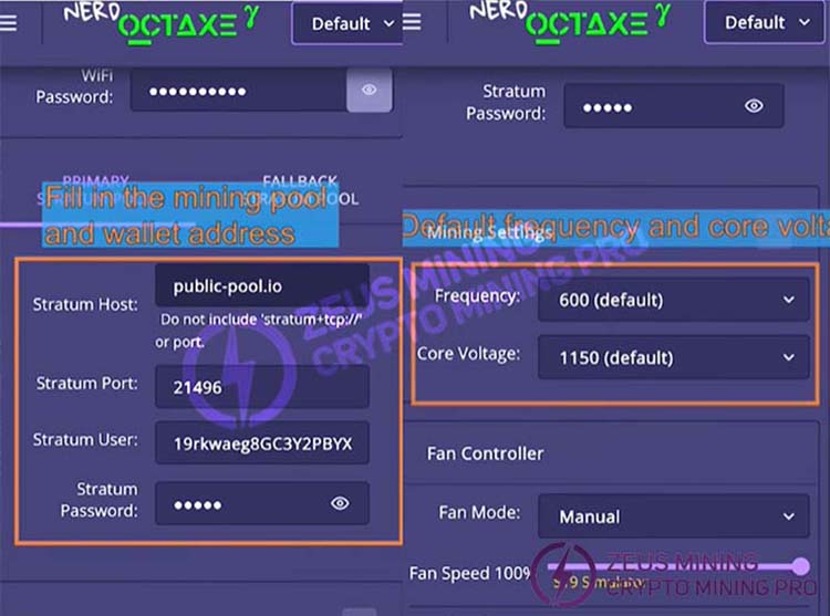 Setting up a NerdOCTAXE 9.6THs
