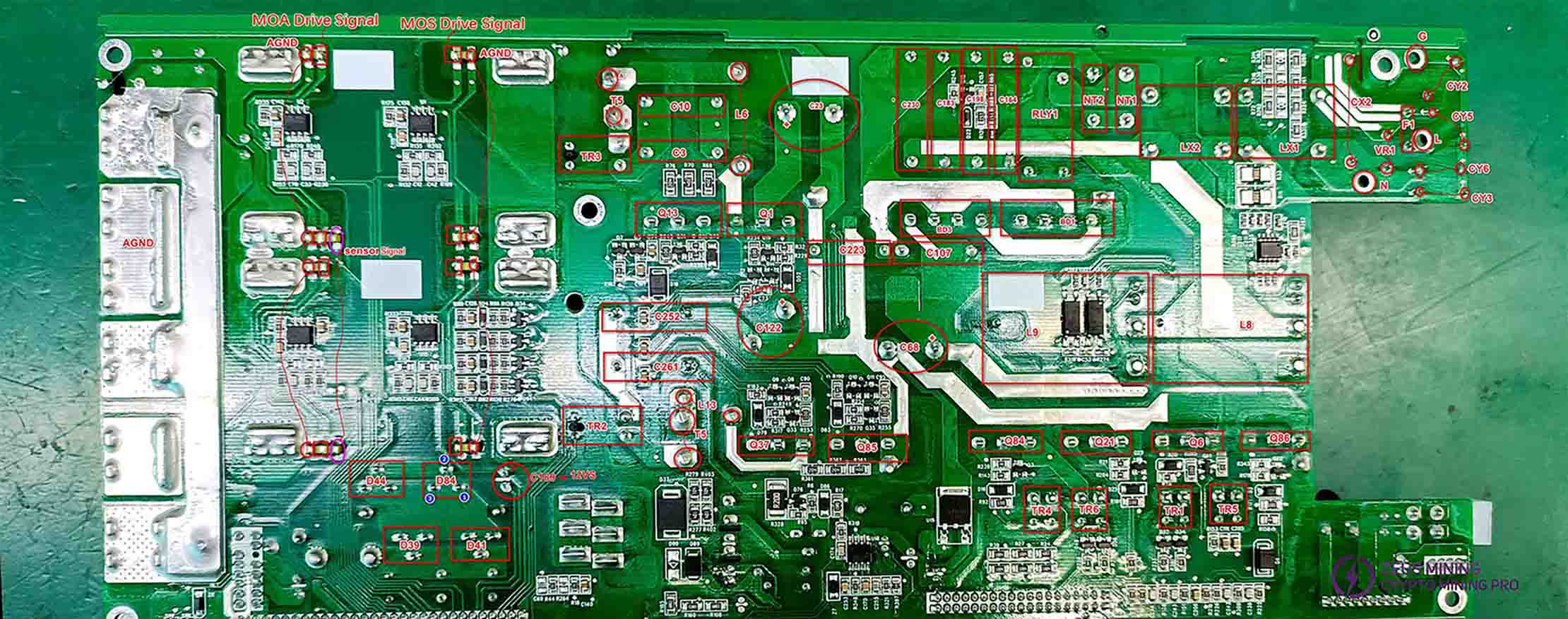 Plug on the back pin Plug on the back pin