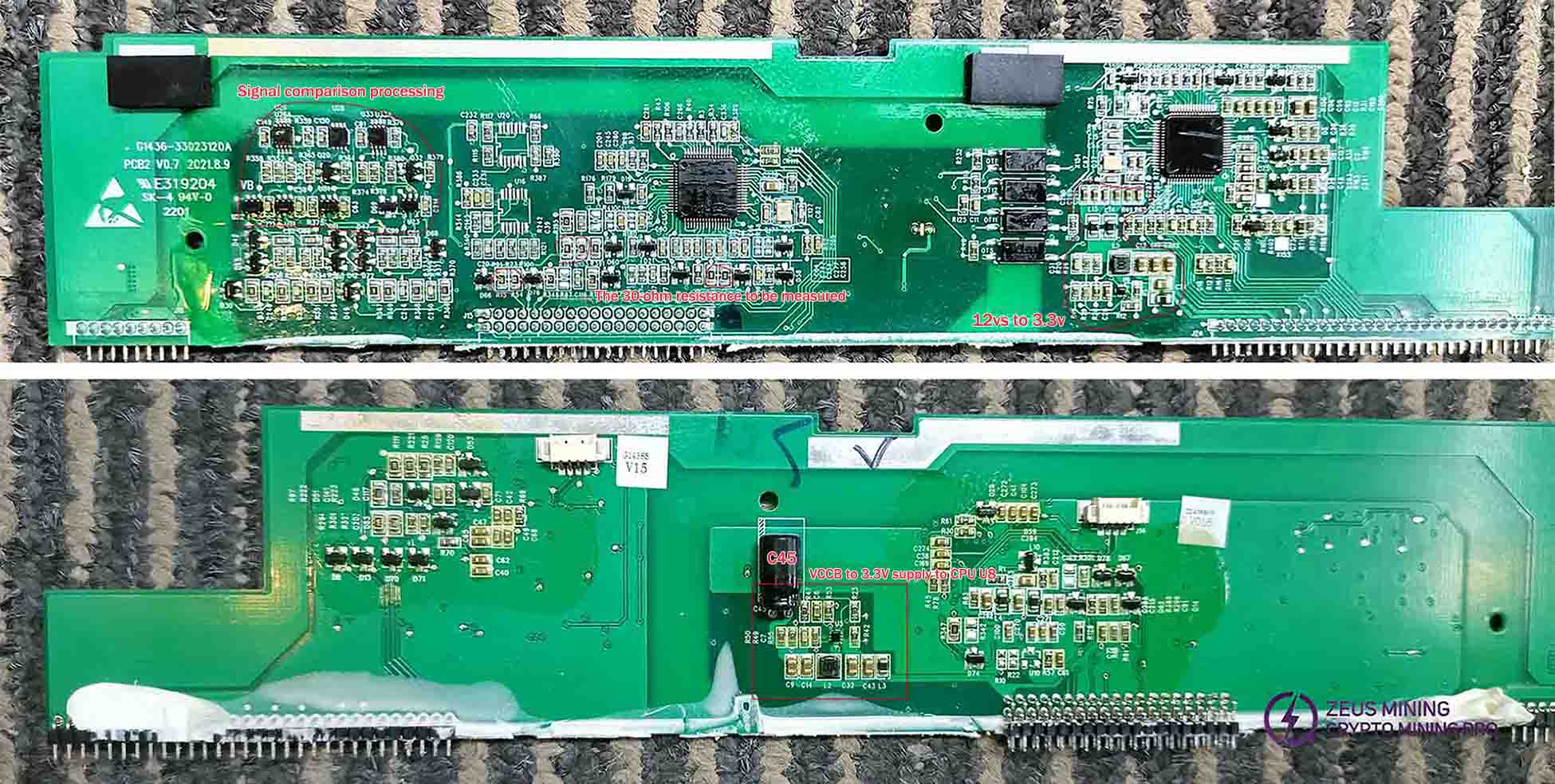P221B PSU Control board