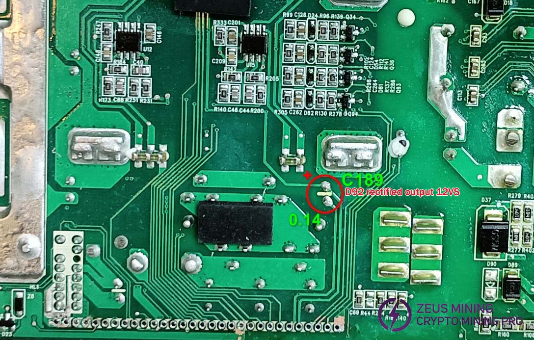 Auxiliary circuit control voltage circuit repair Auxiliary circuit control voltage circuit repair