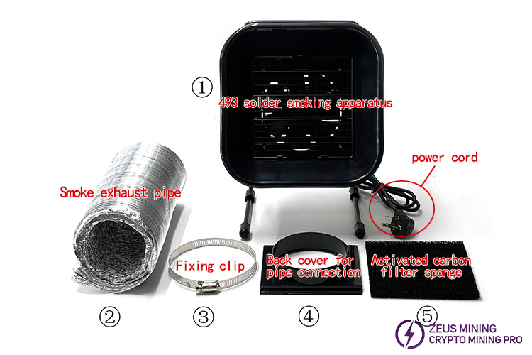 493 solder smoking apparatus smoke extraction effect 493 solder smoking apparatus smoke extraction effect