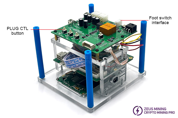 New features in the upgraded Antminer universal test fixture New features in the upgraded Antminer universal test fixture