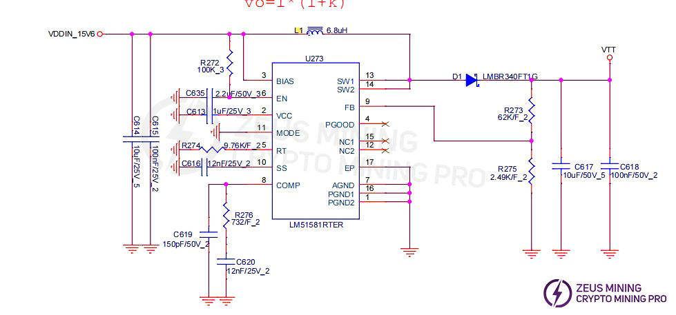 Check the voltage of the boost circuit