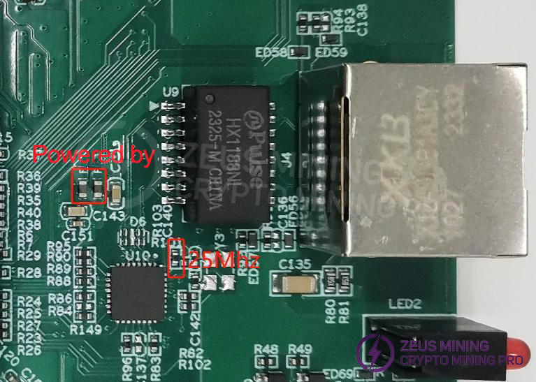 The entire miner cannot find its IP address