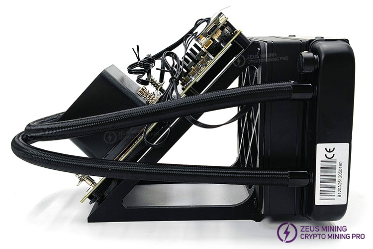 Bitaxe Miner NerdQaxe++ 4.8Th Hydro Liquid cooling miner