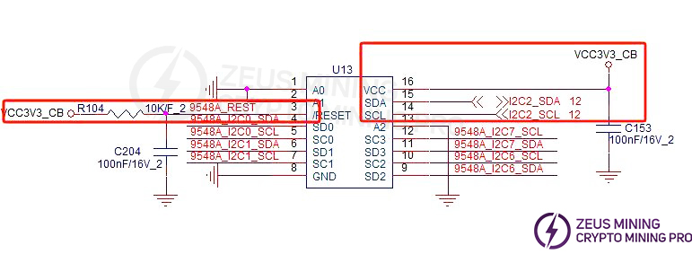 The control board cannot read the memory and sensors