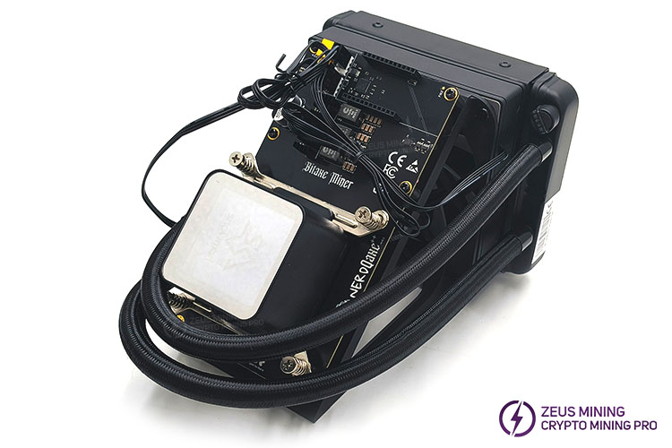 NerdQaxe++ Rev 6.1 Hydro 6T home bitcoin mining