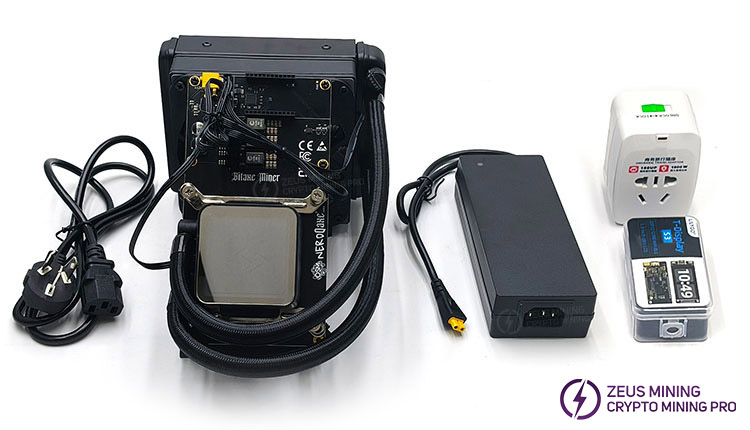 Brand New NerdQaxe++ Hydro 6TH 100W BTC miner