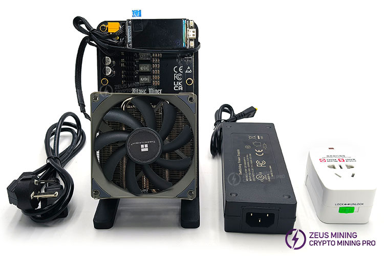 Bitaxe miner NerdQaxe 6THs air cooling miner parts list