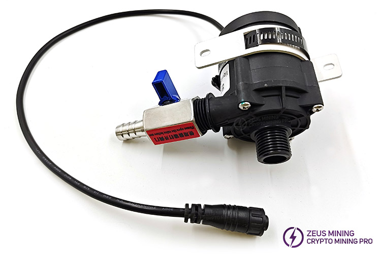 the latest 12kW radiator pump for water cooling