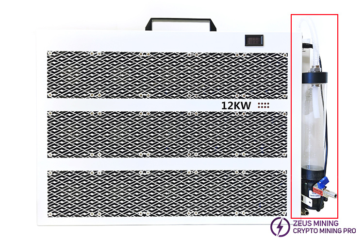 the latest Lianli 12KW radiator water pump