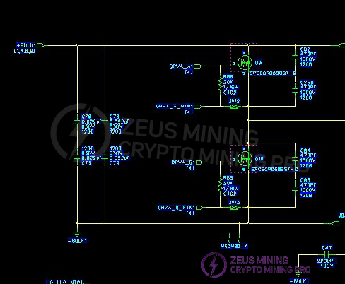 Two-channel LLC main switch DC